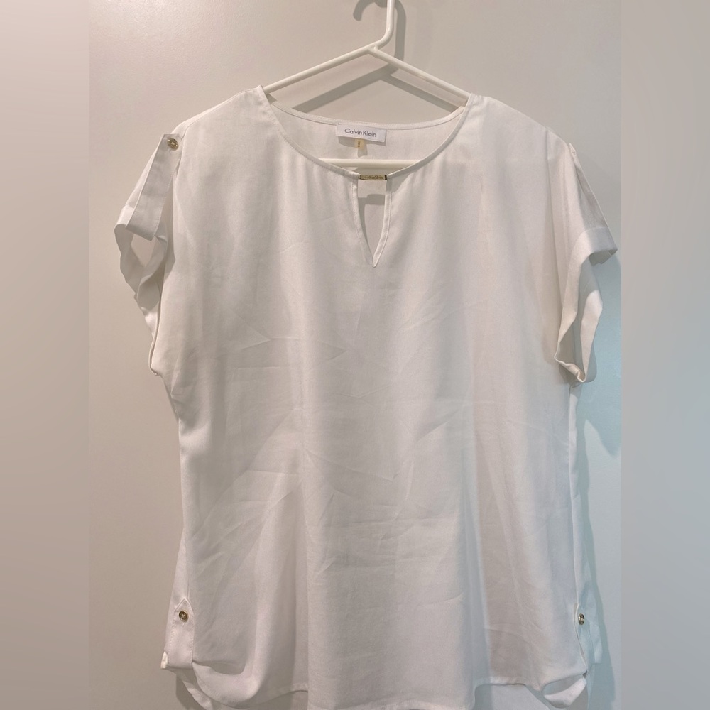 Calvin Klein White Blouse